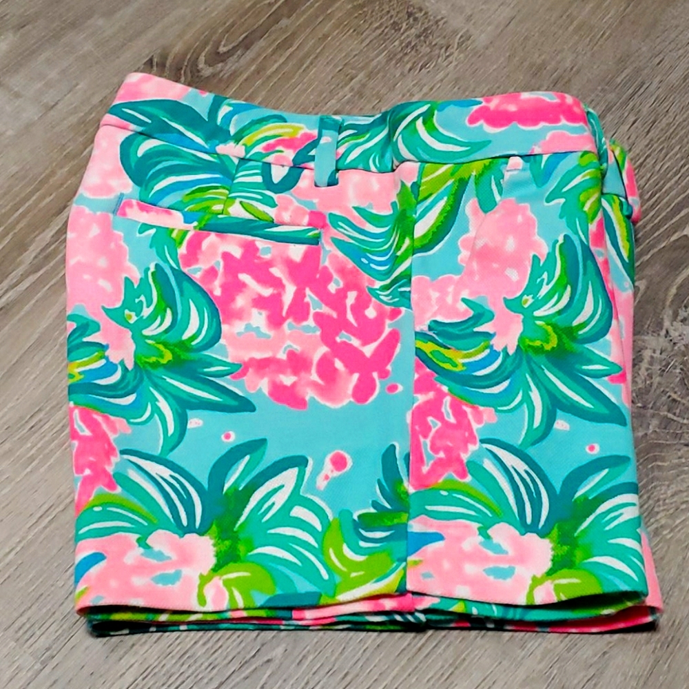 Lilly Pulitzer Colombo short floral women size 0